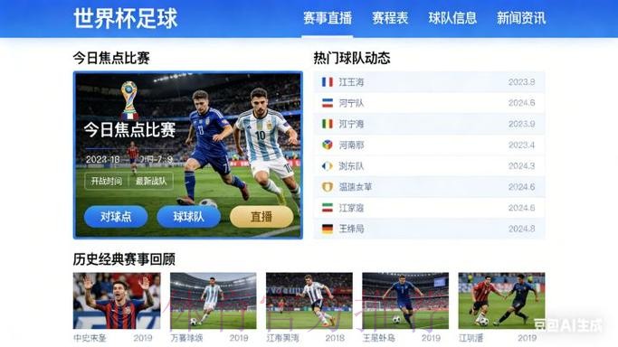 2026世界杯直播平台更新